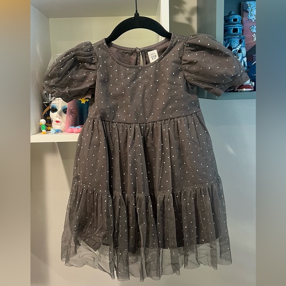 Baby Gap Girl Grey Dress‎ - Picture 1 of 4